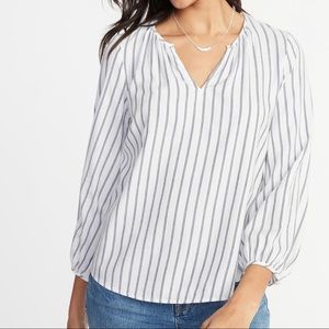 NWT Tall Striped Top
